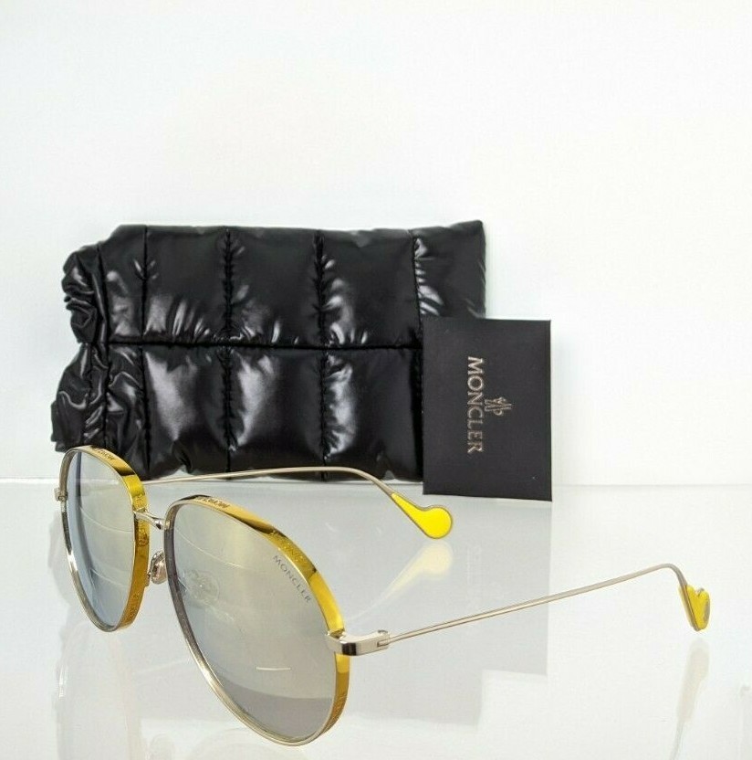  Brand New Authentic Moncler Sunglasses MR MONCLER ML 0120 32L 0120-E 62mm  - $197.99