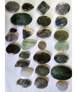 500 Gram Lot of Gemstone Cabochons - 46 Cabs In Total - £119.43 GBP