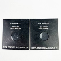 Two MAC Eyeshadow Pro Pan Palette Single REFILL Black Tied Makeup New *Read - £35.96 GBP