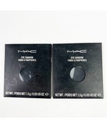 Two MAC Eyeshadow Pro Pan Palette Single REFILL Black Tied Makeup New *Read - £35.30 GBP