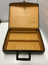 Vintage BMI Brown 30 Cassette Tape Case Storage Holder BMI Beaux Merzon Inc - £15.81 GBP