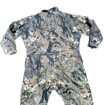 Mossy Oak Tree Stand Camo Insulated Coveralls 2XL Hunting Gear VTG - £65.77 GBP