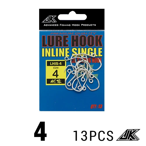 JK LHIS fishing hook 1#/ 2#/ 4#/ 6# high carbon steel fish hook used for marine  - £25.59 GBP