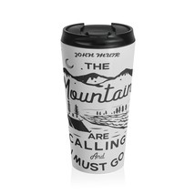 Personalized Stainless Steel Travel Mug: Keep Your Coffee Hot or Tea Cold, Perfe - £28.81 GBP