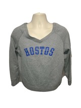 Hostos Community College Womens Large Gray Sweatshirt - £14.24 GBP