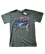 New NWT American Whitetail Deer Hunter Patriotic Green Graphic Size M Me... - $10.81 CAD