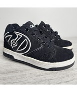 HEELYS Propel 2.0 Wheeled Skate Shoes Black & White 778010 Size Youth 13C - $28.50 CAD