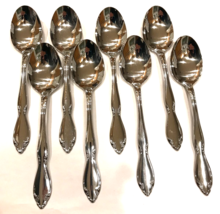 Oneida Ltd BERKELEY SQUARE Floral 8 Tablespoons Stainless Flatware EXCEL... - $44.06