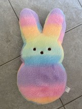 Rainbow Peeps Plush Easter Bunny Rabbit 17&quot; Stuffed XL Just Born - £13.45 GBP