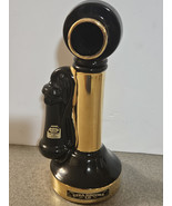 VTG Ezra Brooks 1971 Candlestick Telephone Whiskey Decanter Heritage Chi... - $331.24 MXN