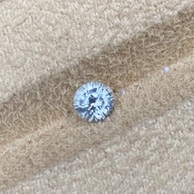 Natural Colorless Sapphire 1.07 Cts Round Cut Loose Gemstone Sri Lanka - £287.76 GBP