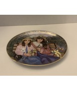 Bradford Exchange Sister&#39;s Share a Bouquet of Love Plate by Chantel Poul... - $378.38 MXN