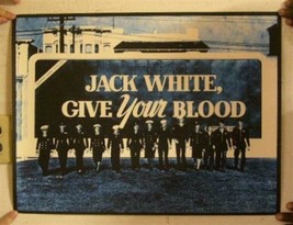 Jack White Poster Silkscreen Give Your Blood London 2012 The White Stripes - £141.63 GBP