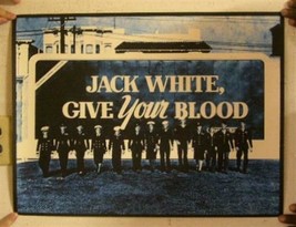 Jack White Poster Silkscreen Give Your Blood London 2012 The White Stripes - £138.82 GBP