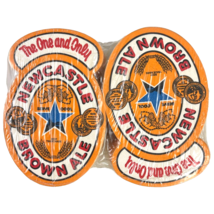 NewCastle Brown Ale Beer 100 Pub Coaster Bundle The One and Only 2-Sided... - £26.00 GBP