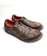 ECCO Biom Urbaneering Brown Red Leather Lace Up Shoes Men&#39;s Size 13 EU 47 - $54.12 CAD