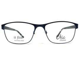Chic Eyewear Vista Montature SHEILA MATT BLUE Quadrato Cerchio Completo - £37.09 GBP