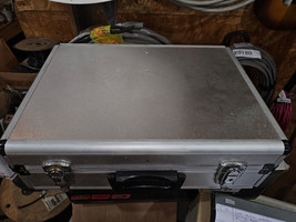 24AA21 Aluminum Skinned Carry Box, 18&quot; X 13&quot; X 6&quot; +/- Od, 17&quot; X 12&quot; X 5&quot; Id, Gc - £7.67 GBP