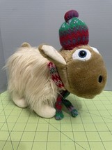 Richard Lang And Son Wholly Sheep w/ Knitted Scarf &amp; Hat Googly Eyes - $12.86