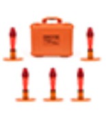 ts5-7100-8 traffic safety kit  5 strobes with case tektite part# ed8-001... - $13,010.42 MXN