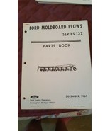 Ford Moldboard Plows Series 132 Parts Book December 1967 - $148.82 MXN