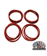 4PK Red O-Rings Military fit Humvee Split Rims Wheel Seal &amp; M1101 M1102 ... - £73.44 GBP