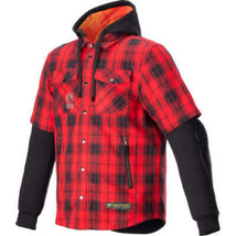 Alpinestars Mse Tartan Jacket - Red/Black - 4XL 4300424-3136-4X - £248.29 GBP