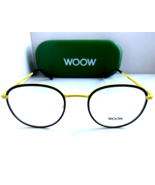 WOOW Paris Rush Hour 1 9335 49mm Yellow Round Men's Women's Eyeglasses F... - $249.99