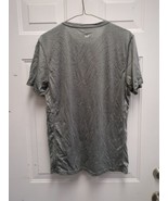 layer 8 mens performance qwick dry T-shirt. Gray Size:M. 100% polyester. - $8.90