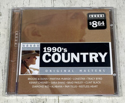 1990&#39;s Country Original Masters CD Brooks &amp; Dunn, Lonestar, Alabama New Sealed! - $6.28