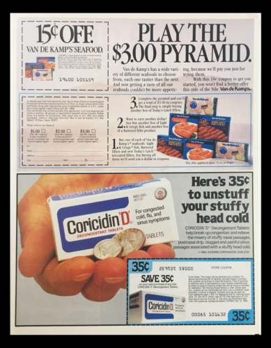 1984 Kal Kan Dog Food feat. Constance Gustnu Circular Coupon Advertisement Item image 2