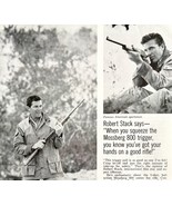Mossberg 800 Robert Stack Unsolved Mysteries 1967 Advertisement Rifle DW... - $49.99
