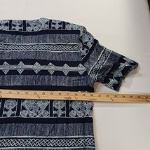 Alfred Dunner RN#19232 Women's Blue & White Under Vest Long Sleeve Shirt Size 12 image 6