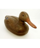 Plastic Duck Decoy, Brown Female Mallard, Anchor String, Herters Vintage... - $367.75 MXN