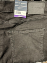 Lucky Brand  Men&#39;s Size 40 X 34 Men&#39;s 410 Athletic Straight Fit Black Jeans - $33.66