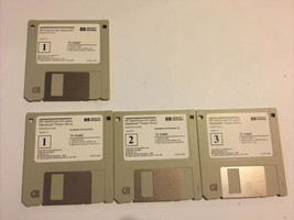 HP Deskwriter 600 series Printer Driver Fonts Macintosh Apple Discs 3.5 Floppy - £11.93 GBP