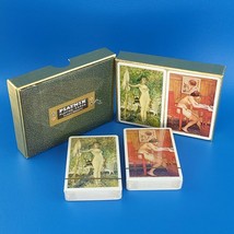 Piatnik Playing Cards Model Nudes 1895 Women Art Carl Larsson Double Deck Sealed - $123.74