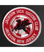 Jackson Vics NJ Soccer Club Clothing Embroidered Souvenir Trading Patch NEW - $9.99