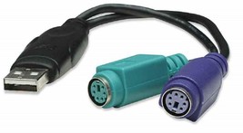 MANHATTAN C USB Dual PS/2 Converter (179027) - $5.01 CAD
