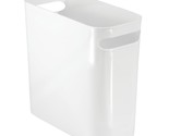 mDesign Plastic Small Trash Can, 1.5 Gallon/5.7-Liter Wastebasket, Narro... - £24.03 GBP
