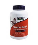 NOW Foods Grape Seed Antioxidant Standardized Extract 100 mg., 200 Veg Caps - $35.43 CAD