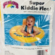 Vintage Splash Club Super Kiddie Float Heavy Gauge Vinyl For Infants up ... - $14.65