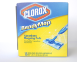 Clorox ReadyMop 15 Refill Pads Absorbent Mopping Pads 8.5&quot; x 10.5&quot; OPEN BOX - £23.25 GBP