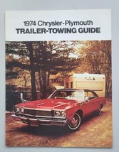 Original 1974 Chrysler - Plymouth Trailer - Towing Guide Sale Brochure CB1 - $9.99