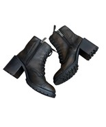 Thursday Boot Company Rebel Zip Up Leather Boots Size 10.5 Handmade - $199.52 CAD