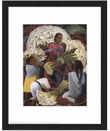 Poster Palooza Framed Flower Vendor- 16x20 Inches - Art Print (Classic B... - $98.95