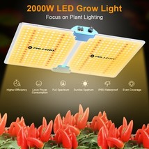 Phlizon 2000W Grow Light Sunlike Full Spectrum with Samsung LED Indoor P... - $87.02