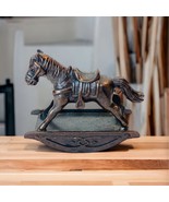 Die Cast Rocking Horse 1:12 Vintage Metal Made in Hong Kong Pencil Sharp... - $264.64 MXN
