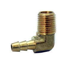 JMF Company Brass 1/4 in. D X 5/16 in. D Hose Barb Elbow - $8.95