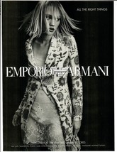 1998 Emporio Armani Magazine Print Ad All The Right Things Women&#39;s Fashion - £10.00 GBP